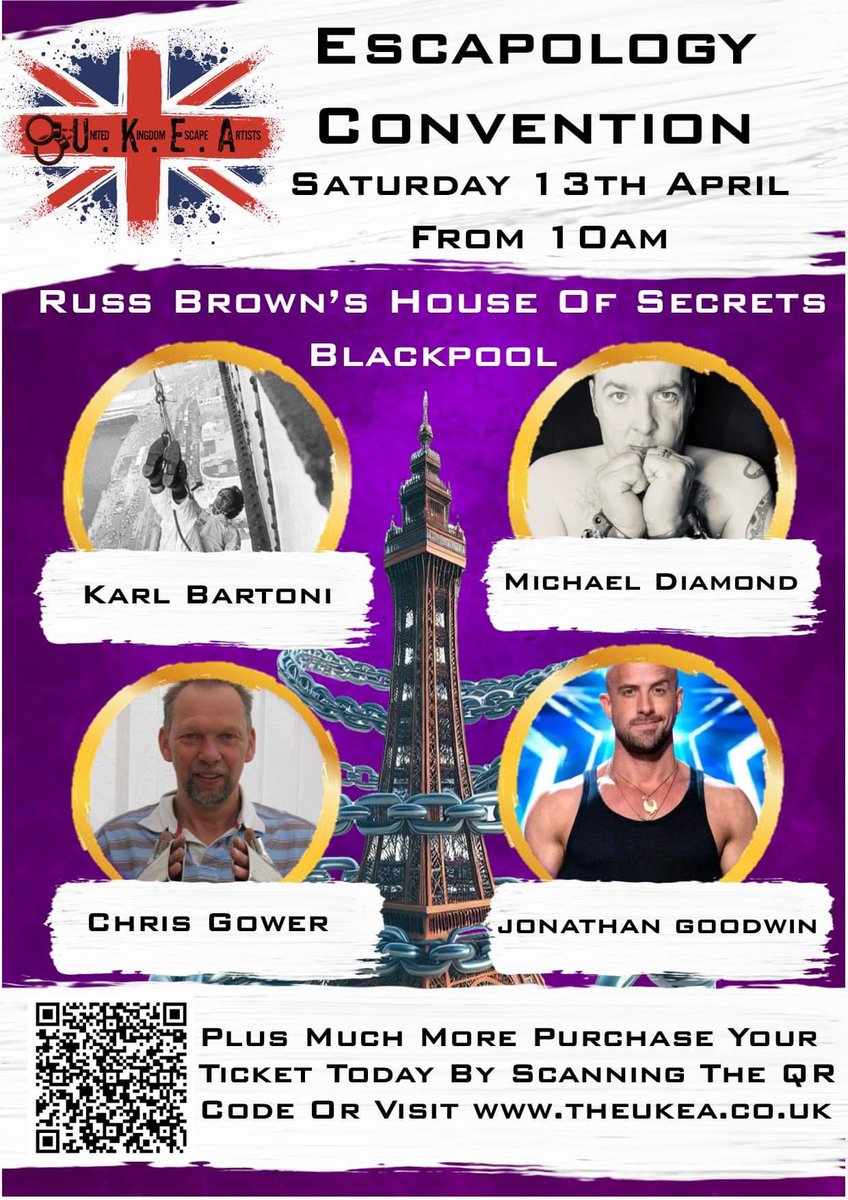 THEUKEA's tweet photo. https://t.co/o9uzDMagh4 #escapeartist #convention #houdini #goodwin #bartoni https://t.co/LP6Q11KrQX