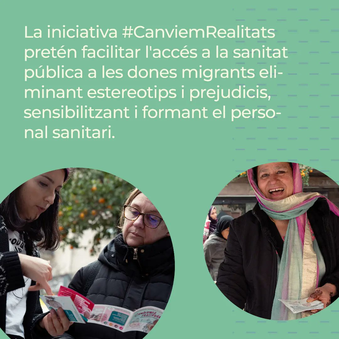 Aquest #8M vam presentar la iniciativa #CanviemRealitats de <a href="/dretalasalut/">Dret a la Salut</a>, que pretén fer més accessible la sanitat a les dones migrants.

A La Concèntrica ens omple d'orgull col·laborar en projectes que marquen la diferència. 

Gràcies per confiar en nosaltres per la campanya.