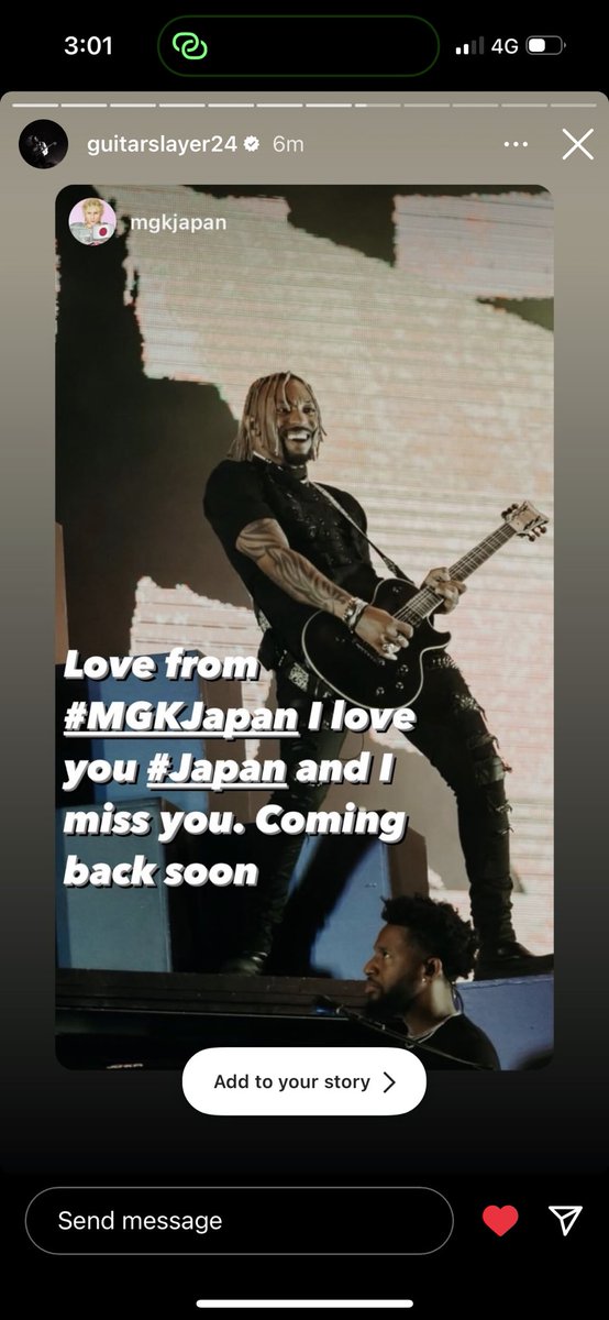 mgkjapan's tweet photo. いつでも来て下さいね待っていますよ‼️‼️‼️‼️‼️
#mgk #JustinLyons #マシンガンケリー https://t.co/bc9GxfCZ3B