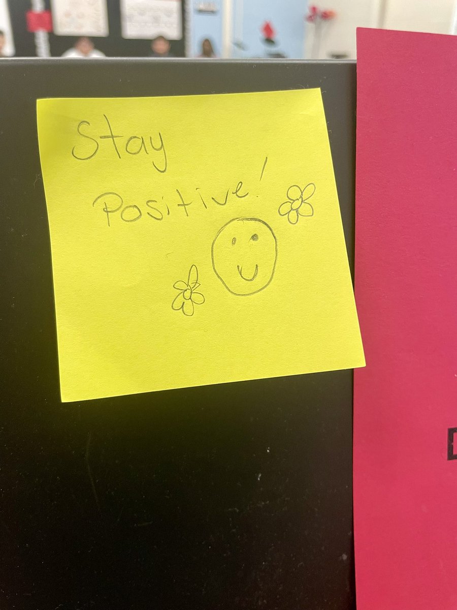 Mr. Fleming (@musiqmaker770) on Twitter photo Just received a heartwarming note from an anonymous student <a href="/ArgyleElem/">Argyle Elementary</a> saying 'Stay Positive.' Exactly the encouragement I needed this week! Grateful for the kindness spreading around. #positivity #encouragement Just received a heartwarming note from an anonymous student <a href="/ArgyleElem/">Argyle Elementary</a> saying 'Stay Positive.' Exactly the encouragement I needed this week! Grateful for the kindness spreading around. #positivity #encouragement