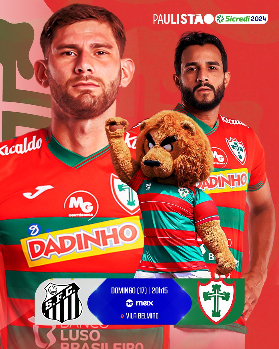 A LUSA TÁ DE VOLTA!
Depois de 13 anos, a Portuguesa disputa vaga na semifinal do Paulistão Sicredi!
#PaulistaoSicredi