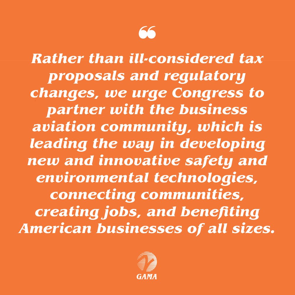 Yesterday, a diverse coalition of aviation and labor organizations joined in opposing proposals in the Biden Administration's fiscal year 2025 budget and regulatory changes that single out business aviation. Read our statement and their letter at bit.ly/3TkV7Cs