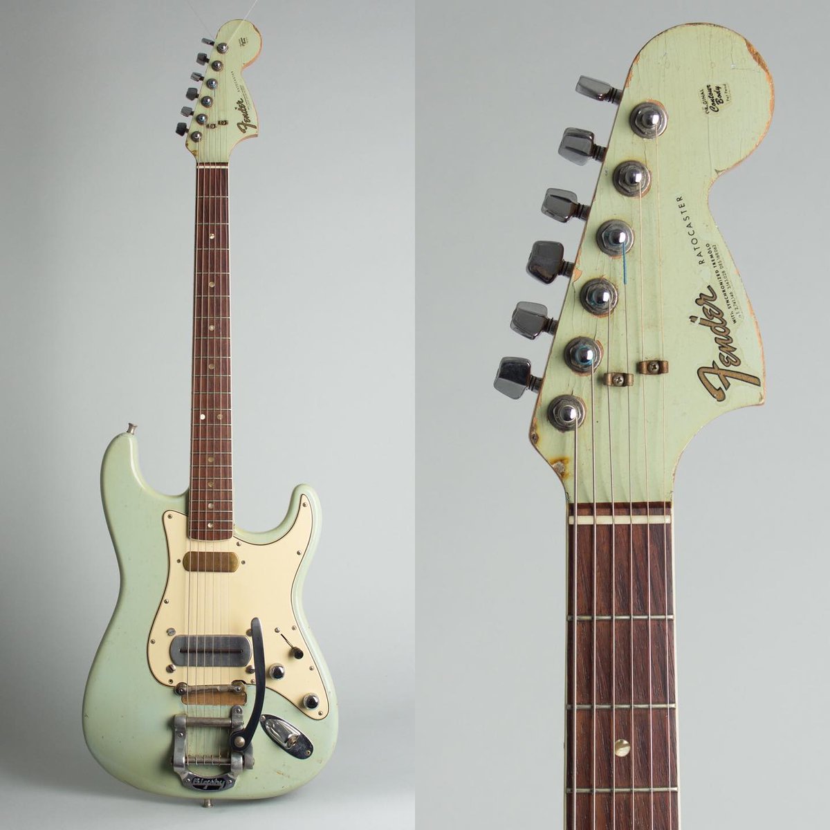 Happy 77th birthday to the amazing guitarist Ry Cooder! - Ry Cooder’s first electric guitar, the 'Coodercaster', a circa 1967 Fender Stratocaster #guitar #Fender #Stratocaster #FamousGuitars #RyCooder