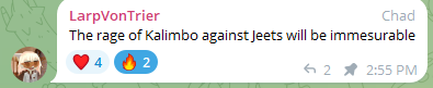 KalimboSOL's tweet photo. Jeetz will be punished. 

Cooking el aperitif... 

#Kalimbo #WIF #RAGE https://t.co/O0U0CfQ2IL