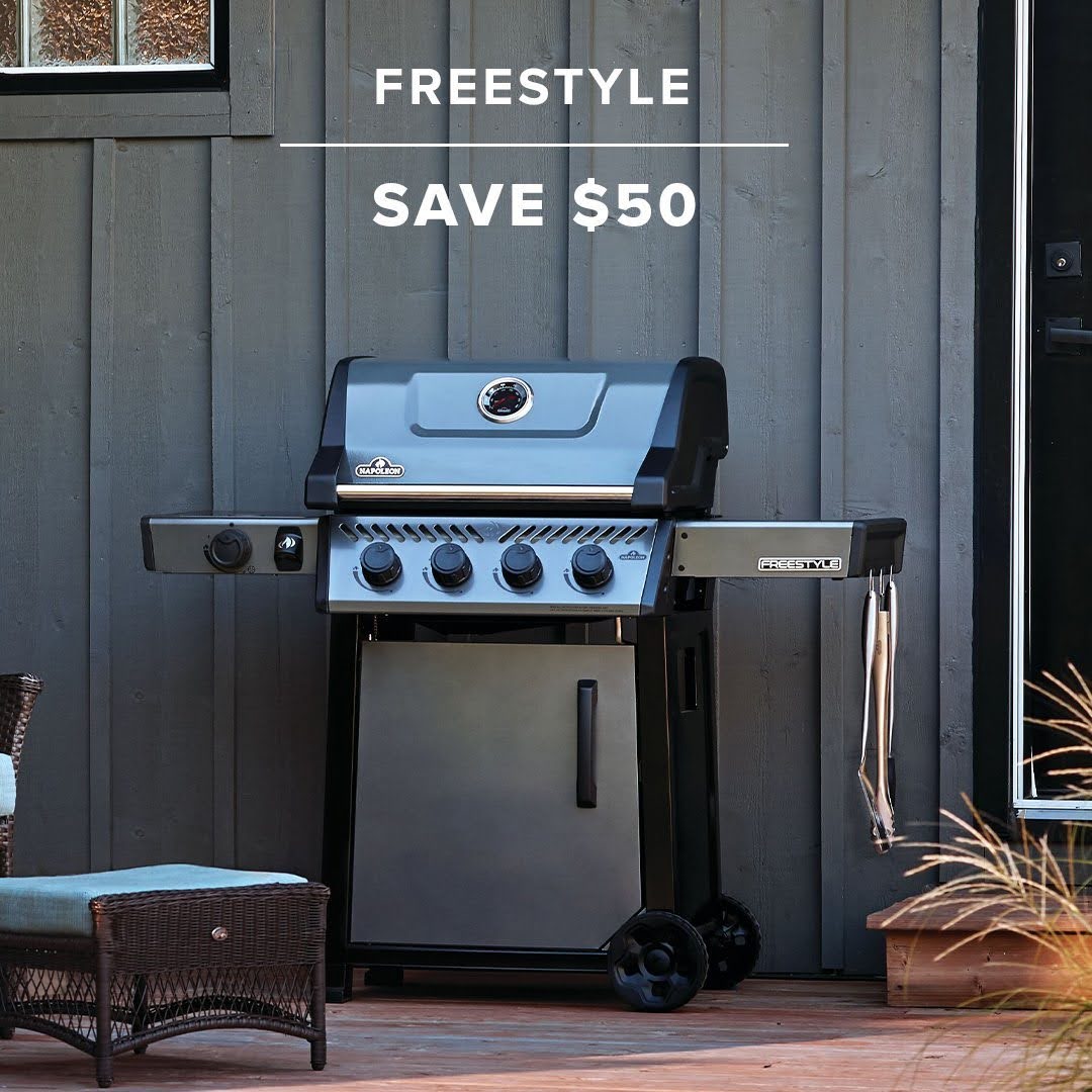 Fire It Up with savings! 🔥 Get a new Napoleon in time for grill season on​ select grills only until April 10th. Shop now: shor.by/2q0u