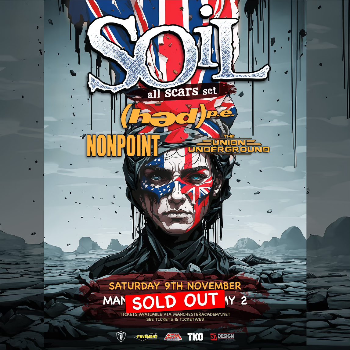 MANCHESTER UK - SOLD OUT!!!!

Do NOT wait to get tickets for the rest of the tour!