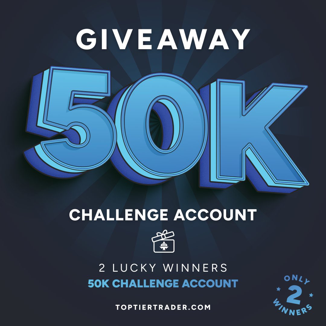 Simply_Sim1's tweet photo. 🚨FREE GIVEAWAY!🚨

Hooking up some lucky winners with TopTier Trader $50K Challenge Accounts! Just simply follow the rules below! ✅

Rules: 

1️⃣ Follow: @_toptiertrader @JoeBankss @daveguttman_ 

2️⃣ Like & RT this post!

3️⃣ Tag 3 trader friends! 

4️⃣ Join TopTier Discord : https://t.co/Jp3HlMX135

‼️Good luck! Winners will announced in 24 hours SO BE QUICK‼️ $ES $NQ #Giveaway #GiveawayAlert