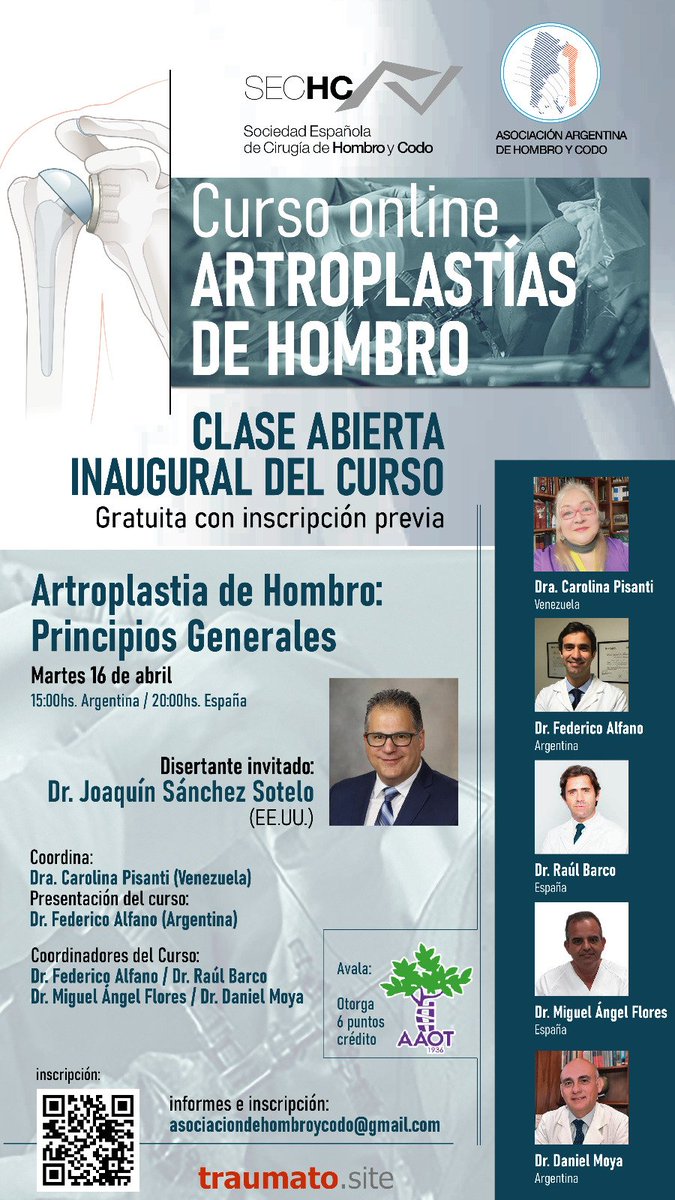 Clase abierta inscripcion libre gratuita
traumato.site/es/capacitacio…