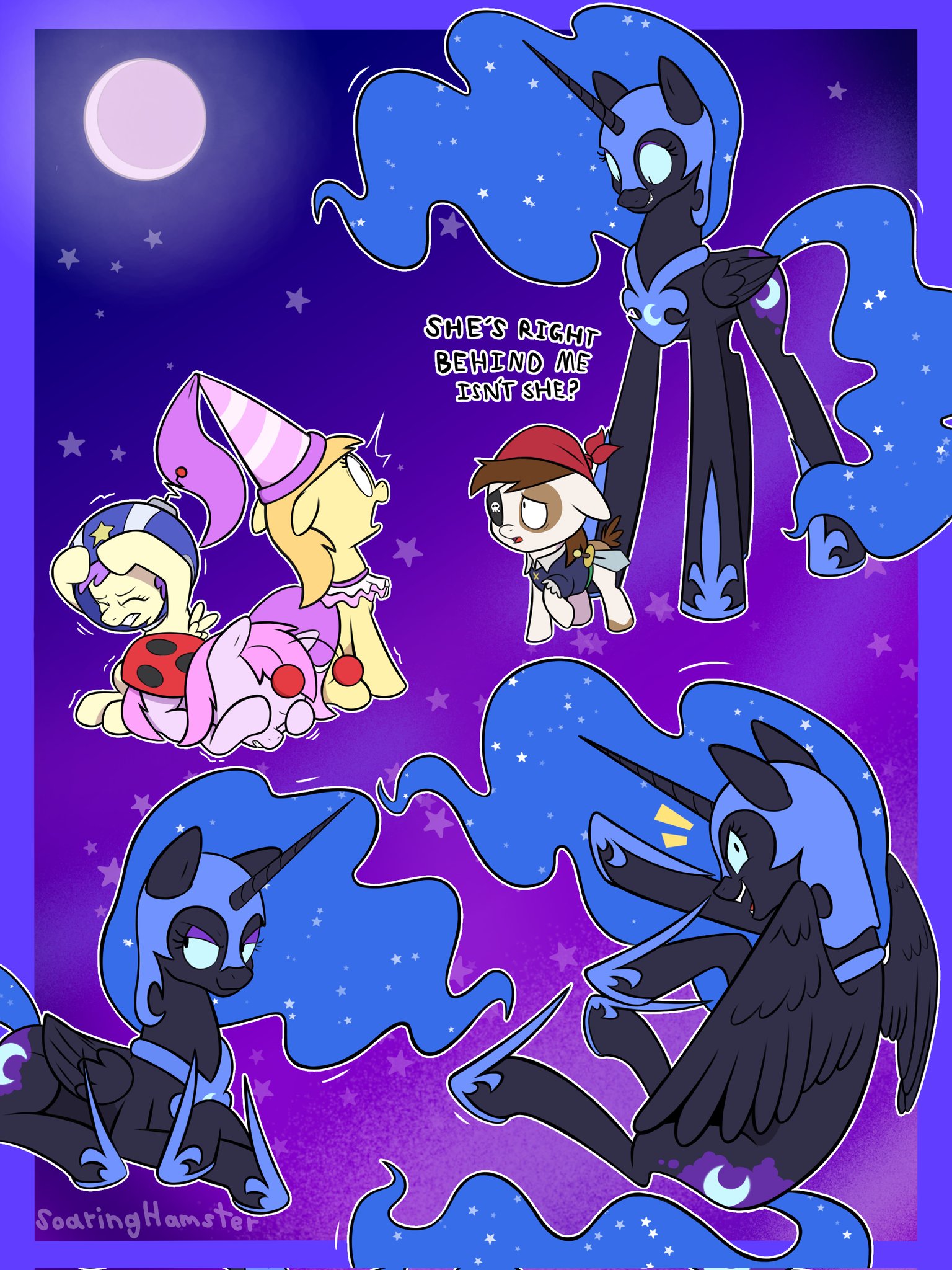 Soaring Hamster (commissions closed) on X: “Nightmare Moon 