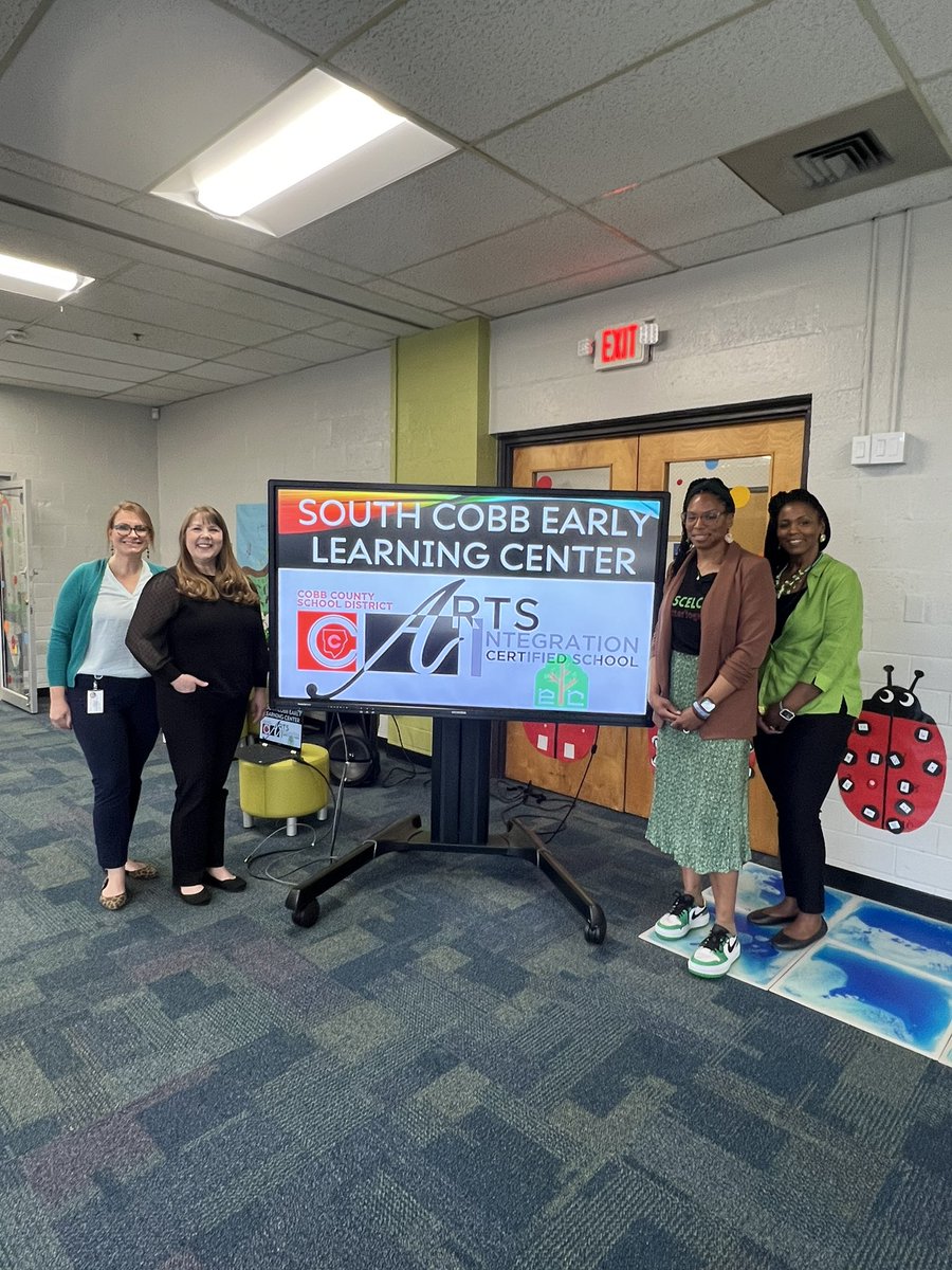 #SCELC is proud to be a CCSD Arts Integration Certified school! #BetterTogether #earlylearning