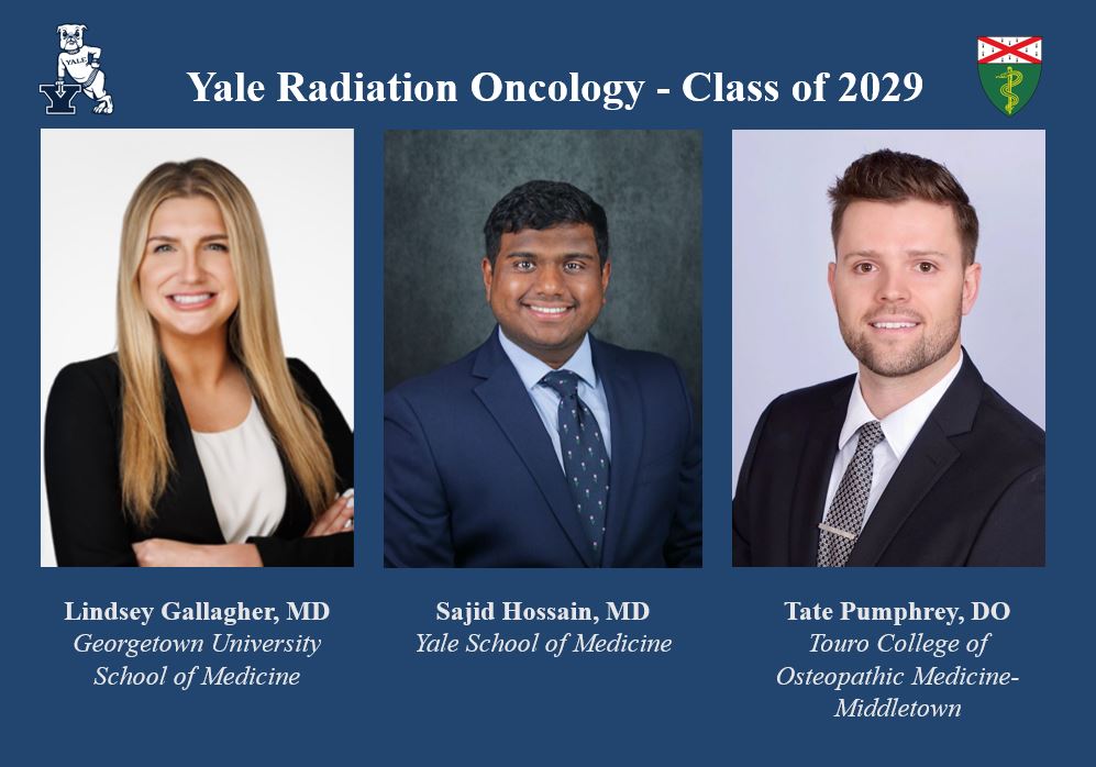 We are thrilled to welcome this amazing class of future radiation oncologists to our team! We can't wait to see what you will contribute to our community and our field! #Match2024 #radonc @YaleCancer @SmilowCancer