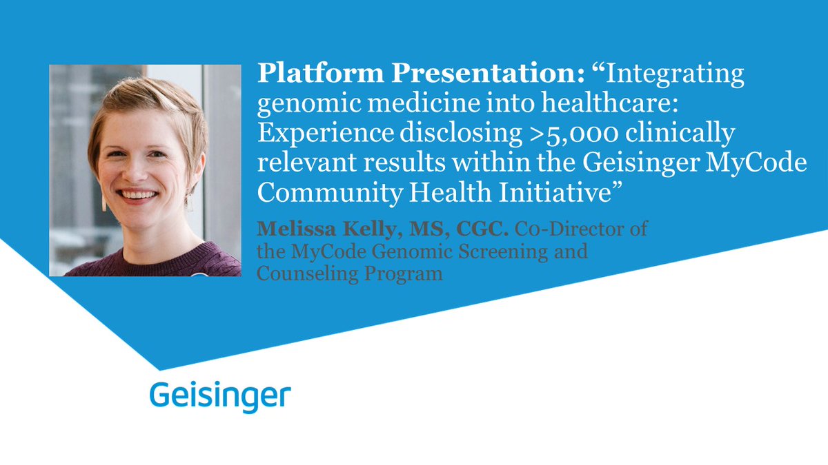 Don’t miss Melissa Kelly's Platform Presentation today at 2:30pm-2:45pm, Room 714/16 #ACMGMtg24