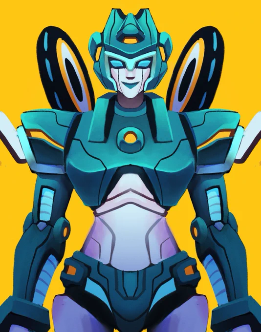 Moonracer warm up doodle#Transformers 