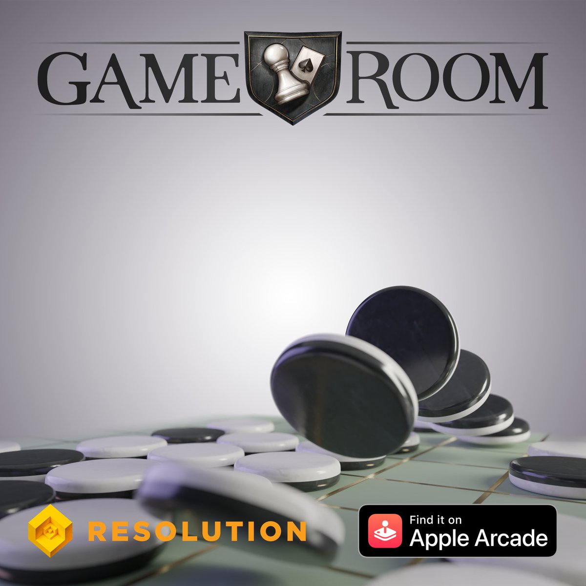 Game Room now features a new game! Flip It is a strategy board game for two players that involves tactics, skill, and planning. Play now on @AppleArcade for #AppleVisionPro, iPhone and iPad. apple.co/-GameRoom