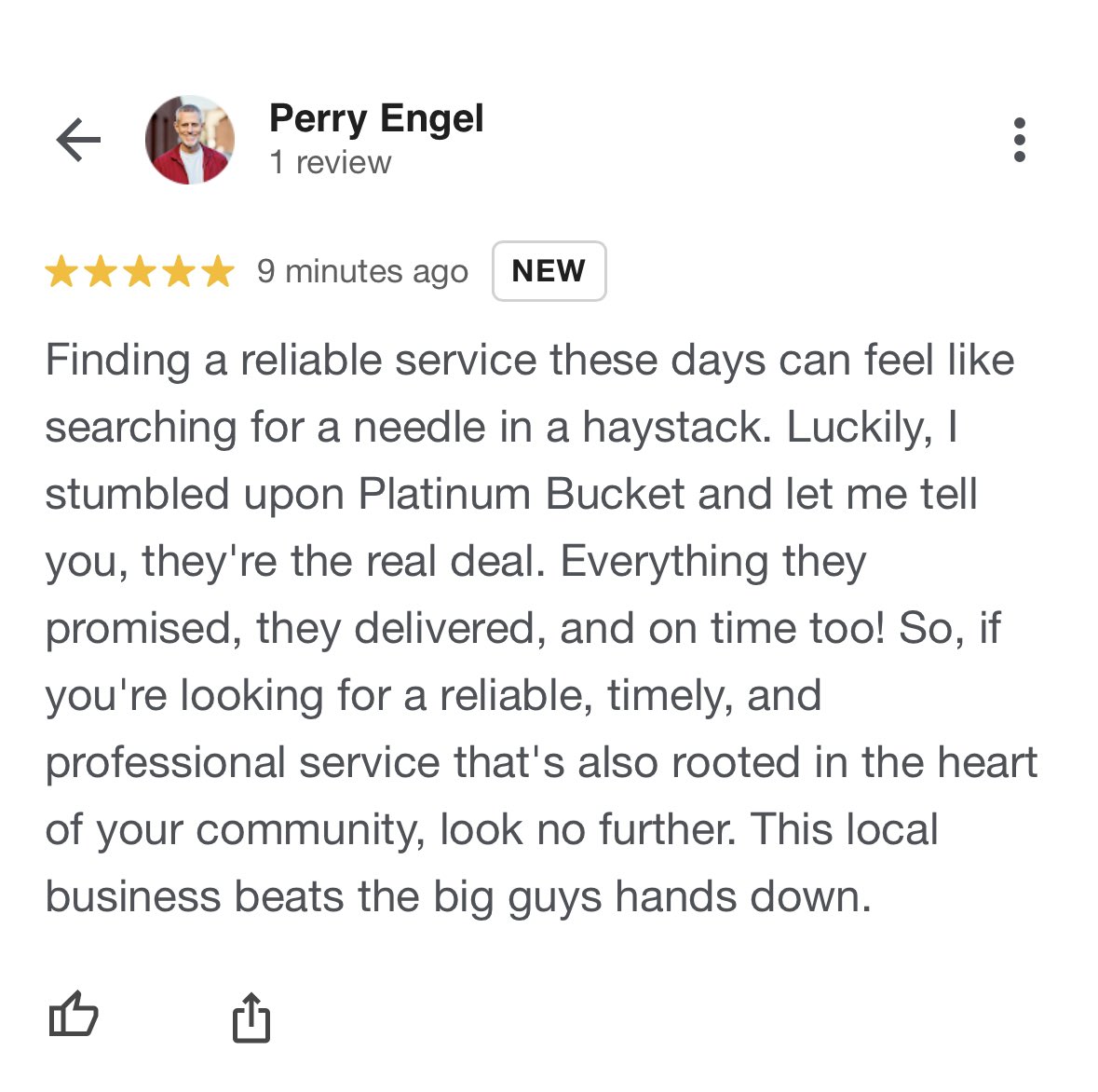 PlatinumBucket's tweet image. Another Happy Client!
📲949-835-3328 
Give us a call, send us a text, or schedule your free estimate on our website!
💻platinum-bucket.com
🗑️Put it in the Bucket!
✅ Free Estimates 
✅Same Day and Next Day Service 
✅5 ⭐️ on Yelp, Google
#GotJunk #PutItInTheBucket