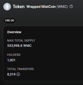 MisttCoin's tweet image. $WMC Airdrop is LIVE.

Claim via our website: misteth.net/MistAirdrop/