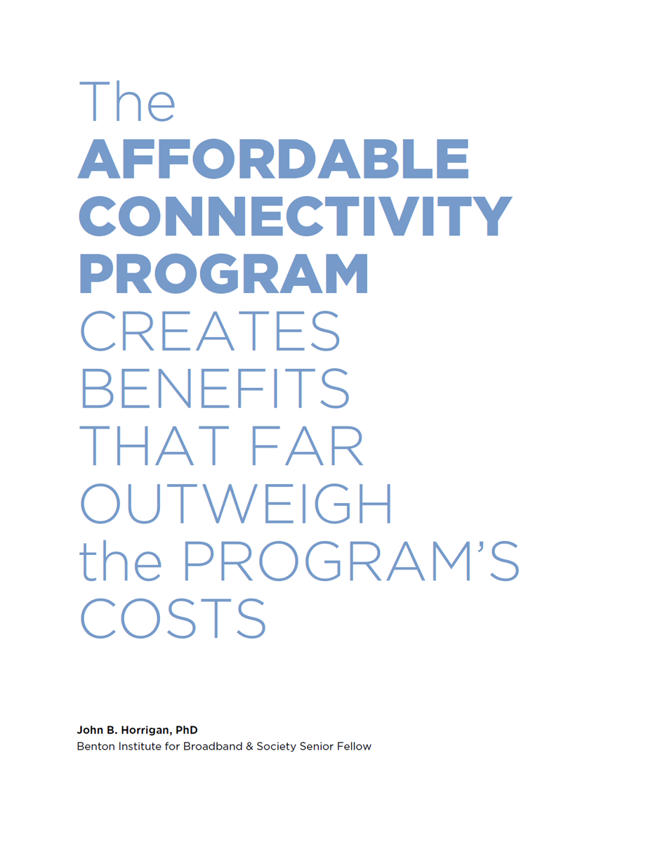 New analysis finds benefits of consistent internet access far outweigh ACP’s costs by nearly 2 to 1 benton.org/blog/affordabl…