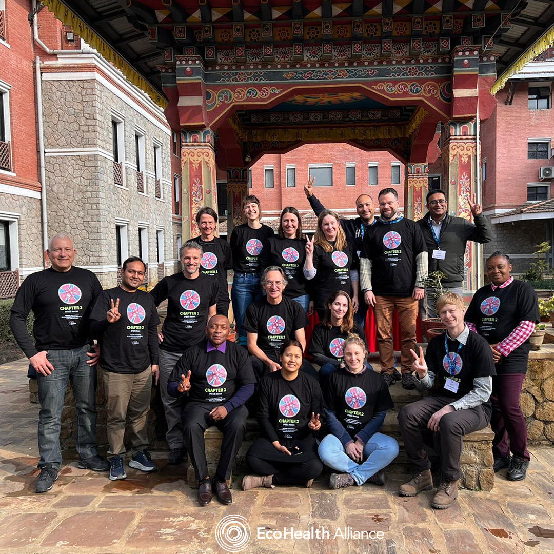 Dr. Paula Prist, EcoHealth Alliance scientist, was in Nepal last month for the @IPBES Nexus Assessment! This report will provide critical insight to the links between biodiversity, human health, climate change, & the environment, helping to establish a healthy future for all.