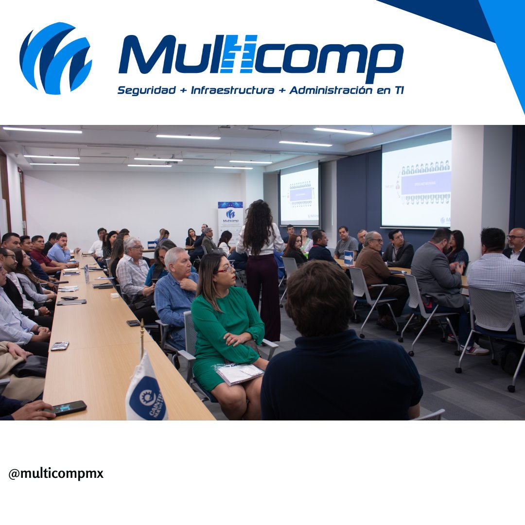 MULTICOMP's tweet photo. El día de ayer tuvimos el gusto de participar en un evento organizado por CAINTRA, donde compartimos valiosos consejos con los socios sobre cómo resguardarse de ataques cibernéticos a través del correo electrónico.
¡Muchas gracias por invitarnos!
#Multicomp #Seguridad #evento https://t.co/7v7DhpJ8pi