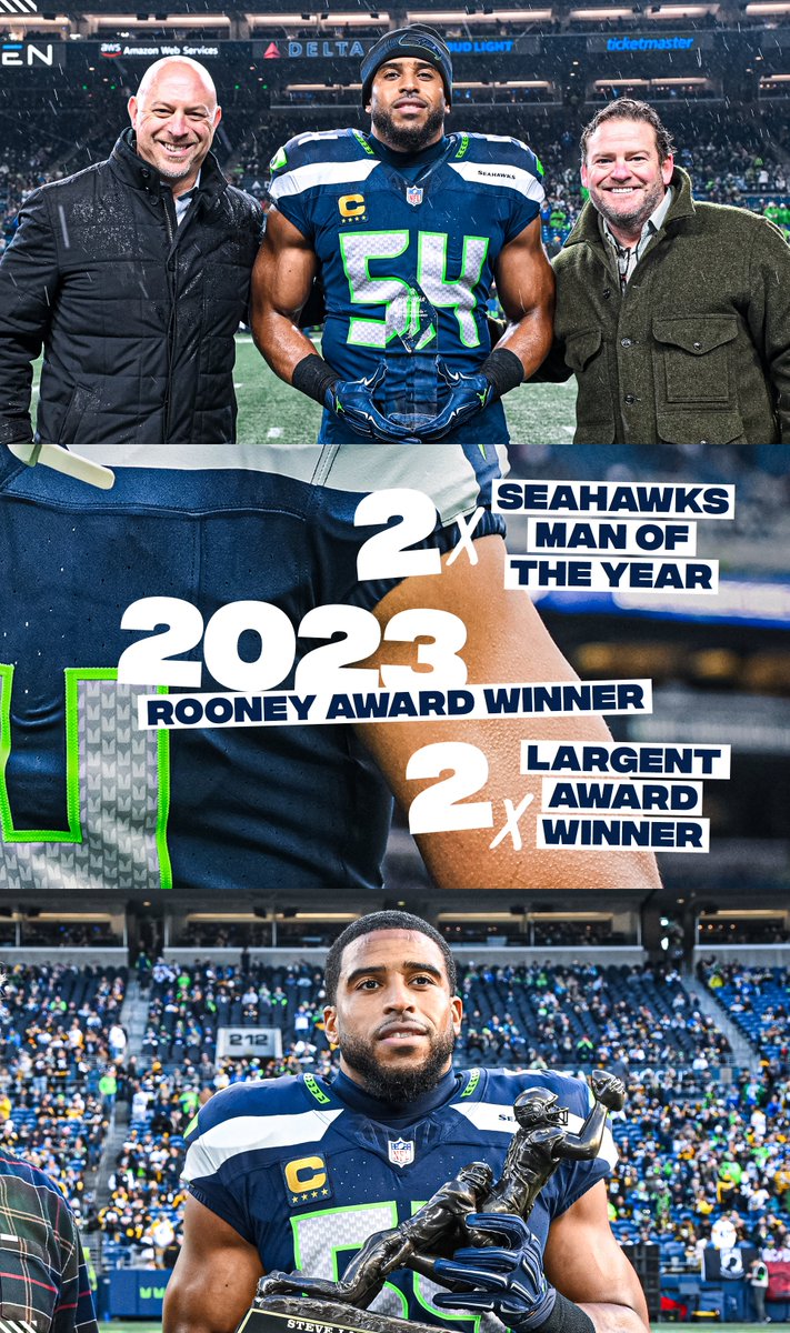 Seahawks's tweet photo. Always grateful, @Bwagz. 🙏 https://t.co/239rZeEpLr