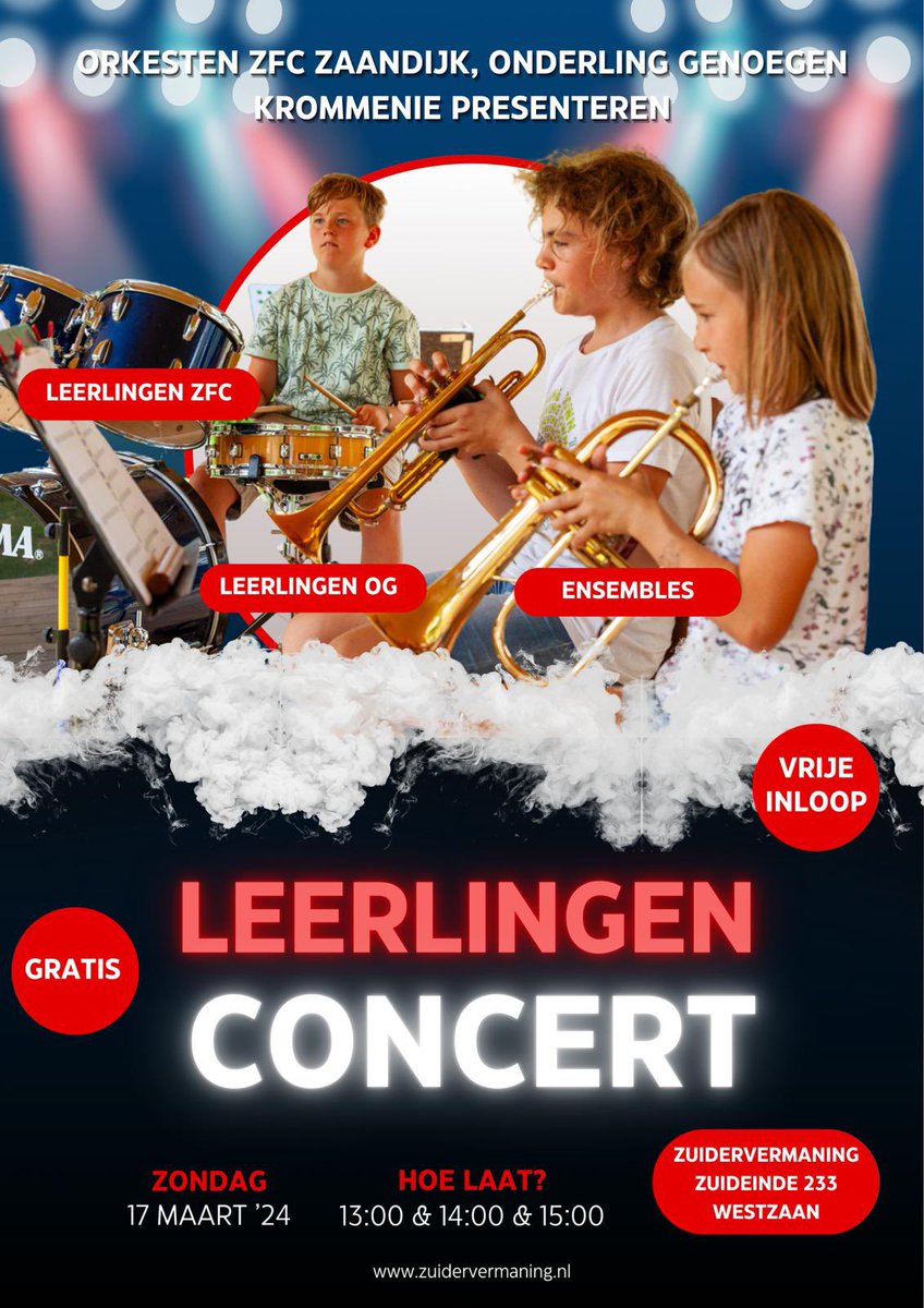 Zondag it is. Met een speciale 🍿popcornactie van leerlingen van het Michaelcollege voor de opleidingen van <a href="/ZFCZaandijk/">ZFC</a>  en <a href="/OGKrommenie/">OGKrommenie</a>