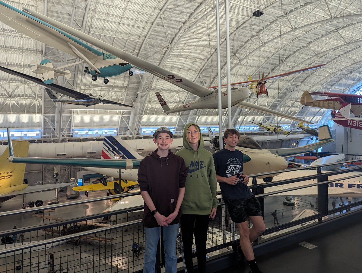 RSDBrownMiddle's tweet photo. Day 1 in D.C. was full of adventures. BMS students visited the Udvar Hazy Air &amp; Space Museum at Dulles Airport, National Museum of Natural History, &amp; the MLK, FDR, &amp; Jefferson Memorials. Time to get some rest and prepare for day 2 which is full of even more enriching experiences. https://t.co/V82xrAIK9m