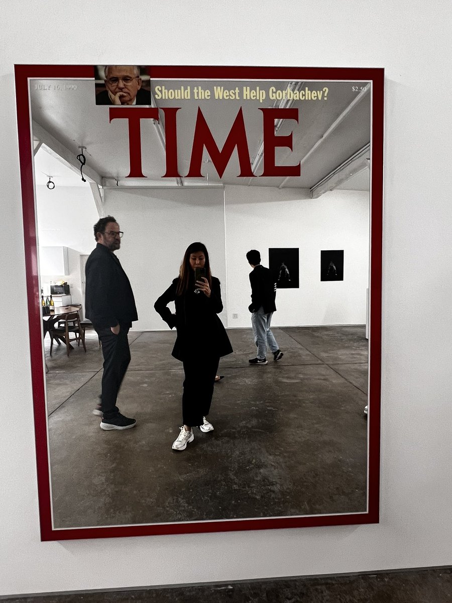 "What an amazing visit to Artist Mungo Thomson's studio!"@MungoThomson