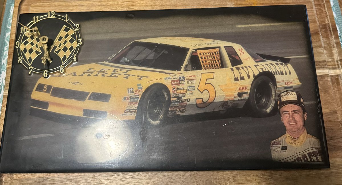 What a cool throwback find at Savers today @GeoffBodine1 @JClements51 @racechaser51