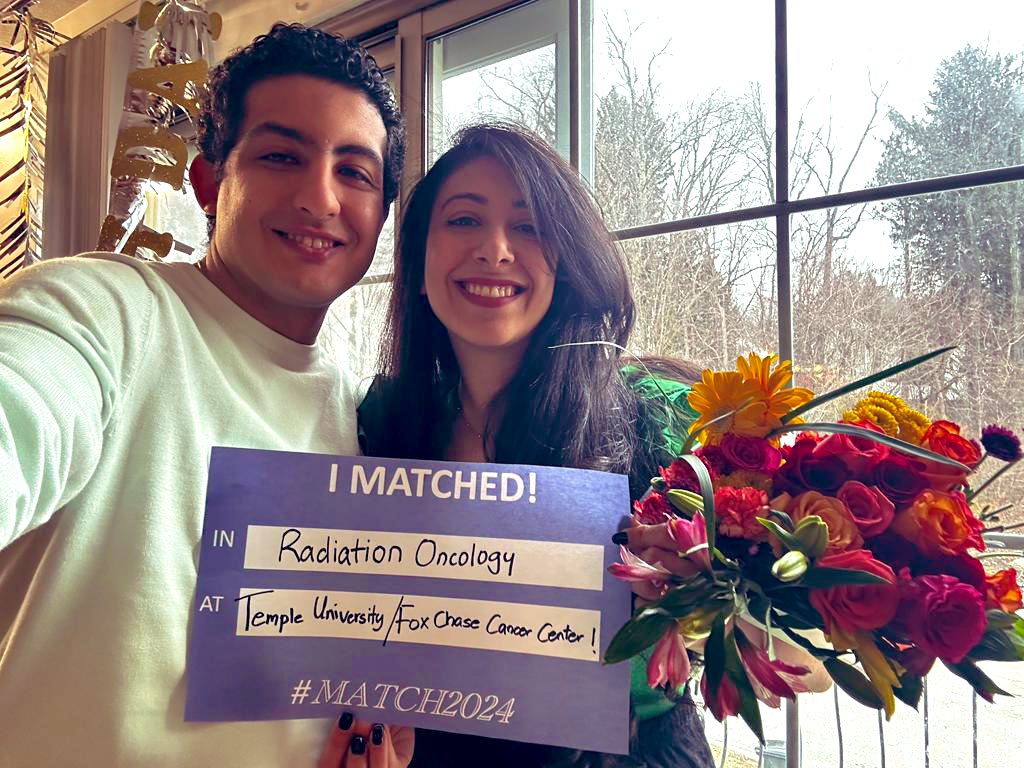 Thrilled and overjoyed to match at <a href="/FoxChaseCancer/">Fox Chase Cancer Center</a> <a href="/TempleUniv/">Temple University</a>!Can’t wait to to join the team and move to Philly! 
#RadOnc #WomenWhoCurie #TempleUniversity #FoxChaseCancerCenter