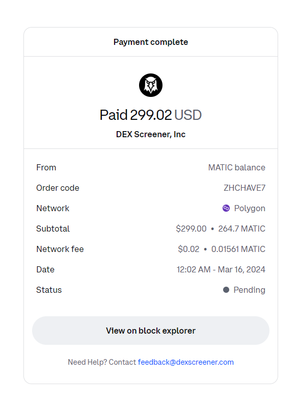 Pandaverse_avax's tweet photo. We are now verified on dexscreener 👀

Its only the beginning in our protocole we trust

Stay tuned for next feature 🔔 https://t.co/VcfC6tqjum