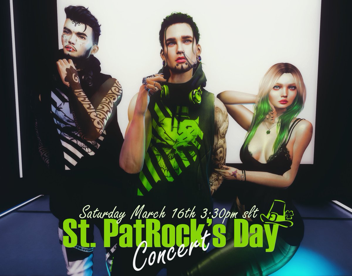 AfterTheFallCD's tweet image. Hope to see you all tomorrow at the St Patrick's Day event over in Hathian! We'll be there to rock our asses off. And the amazing @Shane0Dakota will be helping us out on bass again! Let's Get, Let's Get, Let's Get, Let's Get Sloshed!...We mean...Rocked!