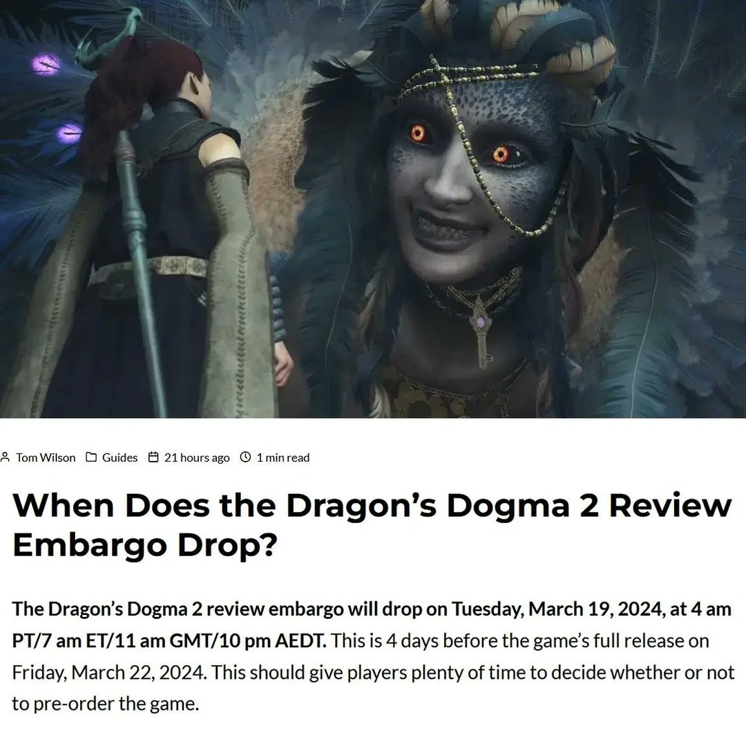 Balex55lp on X: &ldquo;Seems i was wrong, the Embargo Lift for Reviews 