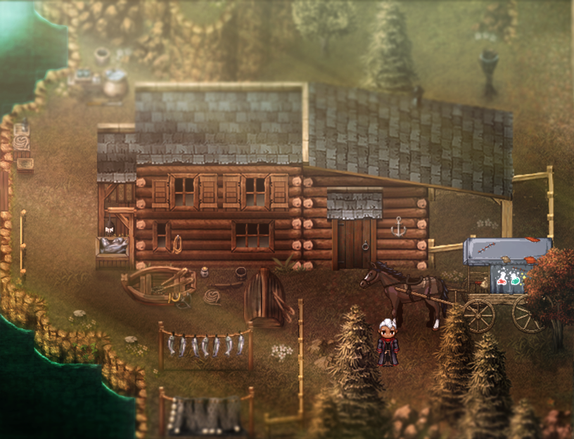 Dusk at the Boathouse by Dawnbreak - abandoned, yet thriving with secrets.

#ScreenshotSaturday #indiedev