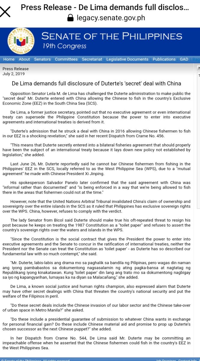 DemRepPinas's tweet photo. Du-30 commits Acts of Treason. He is the one who sold the West Philippine Sea, NOT PNOY (Contrary to D-D-S Propaganda).

Like Joma and his Communist Comrades in the NPA, Du-30 never fought for PH Sovereignty, He fought for China.

@GisingPilipino
@nabunturanguy
@waleywaling https://t.co/8krnqtrYkF