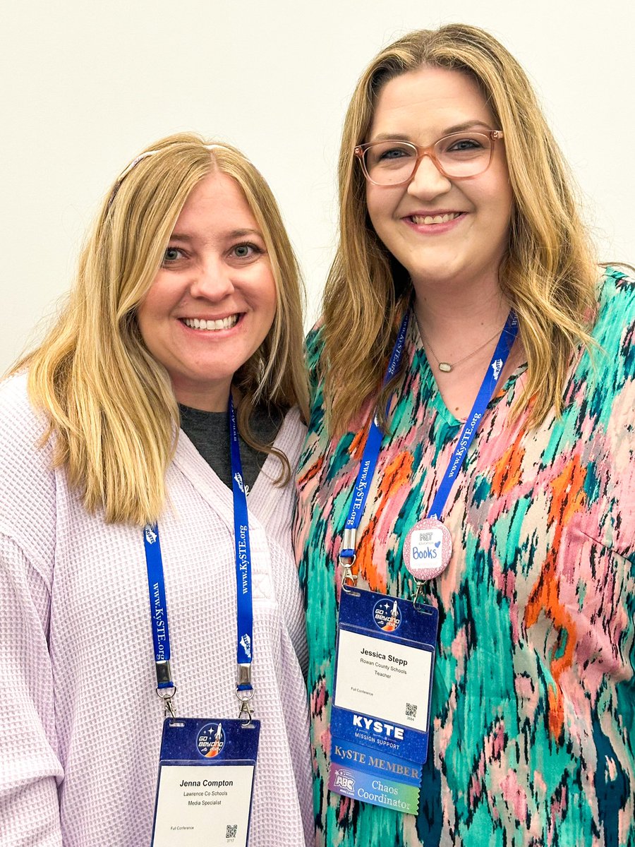jess_stepp's tweet photo. I have loved every minute of #KySTE24! I learned so much this week that I can't wait to share with my students and colleagues. Big thanks to @RowanSchools for the opportunity to attend! 🍎💻📚 #rcLEAD https://t.co/pZ5HIGiw2M
