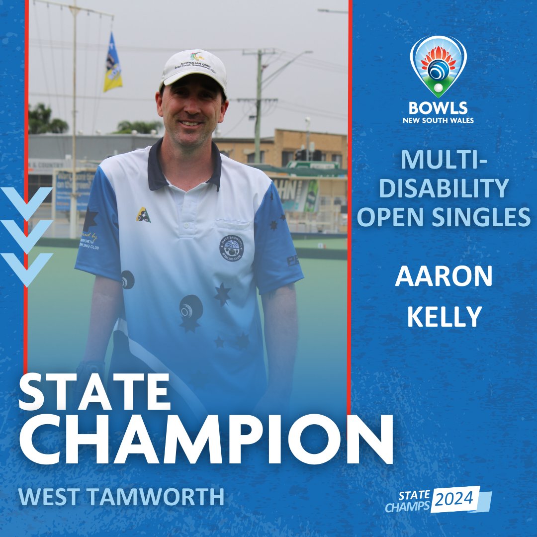 Introducing your Multi-Disability Open Singles Champion 🏆

#BowlsNSWStateChamps