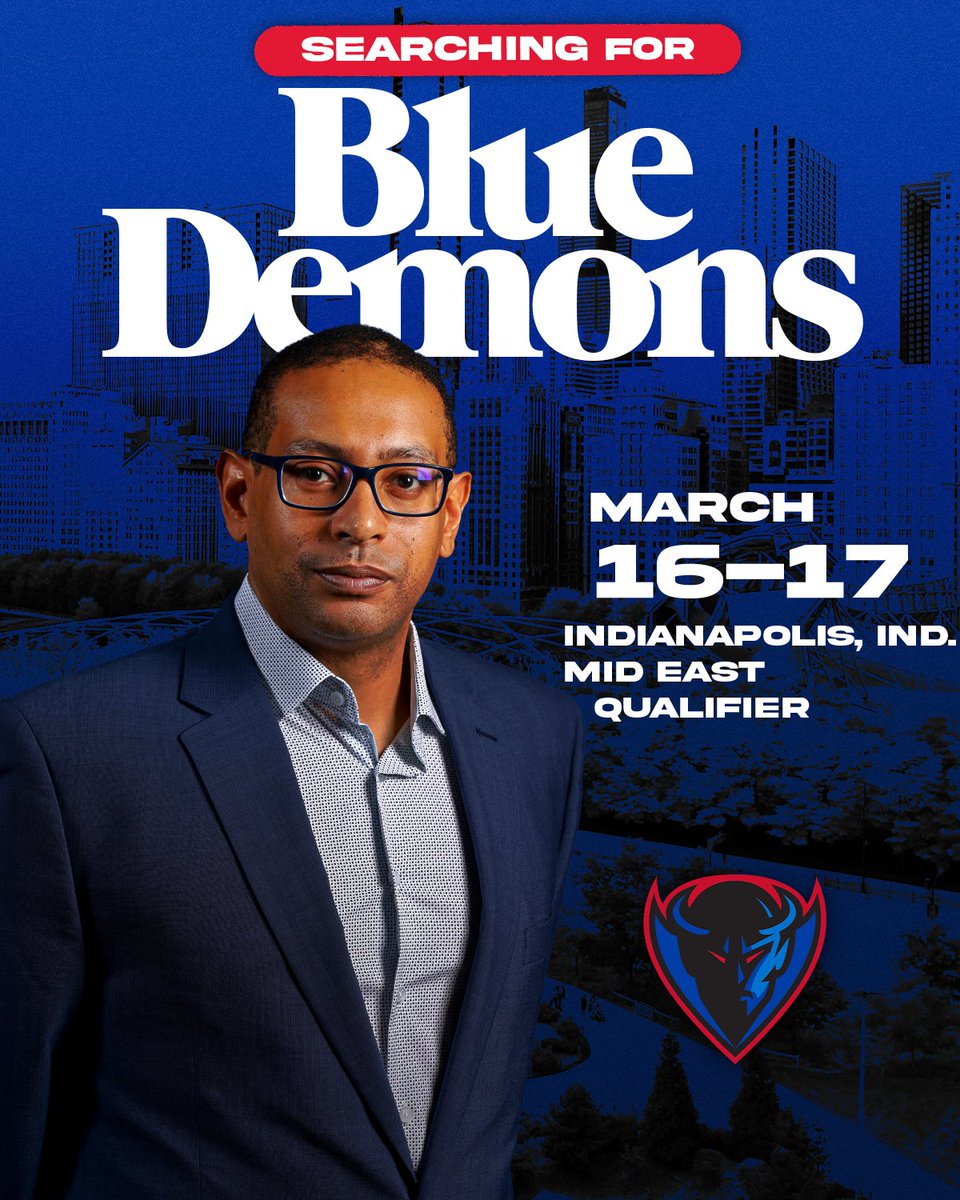 Be sure to catch our whole staff in Indianapolis this weekend!

#BlueGrit 🔵😈