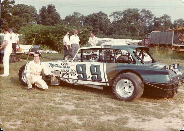 @NBCSports @GeoffBodine1 
In 1978 he won 55 of the 84 events he entered which I’m pretty sure is still a Guinness record for the most wins in one season. He was driving a #1 for a different car owner that season, but his #99 modifieds were already iconic cars of that era.