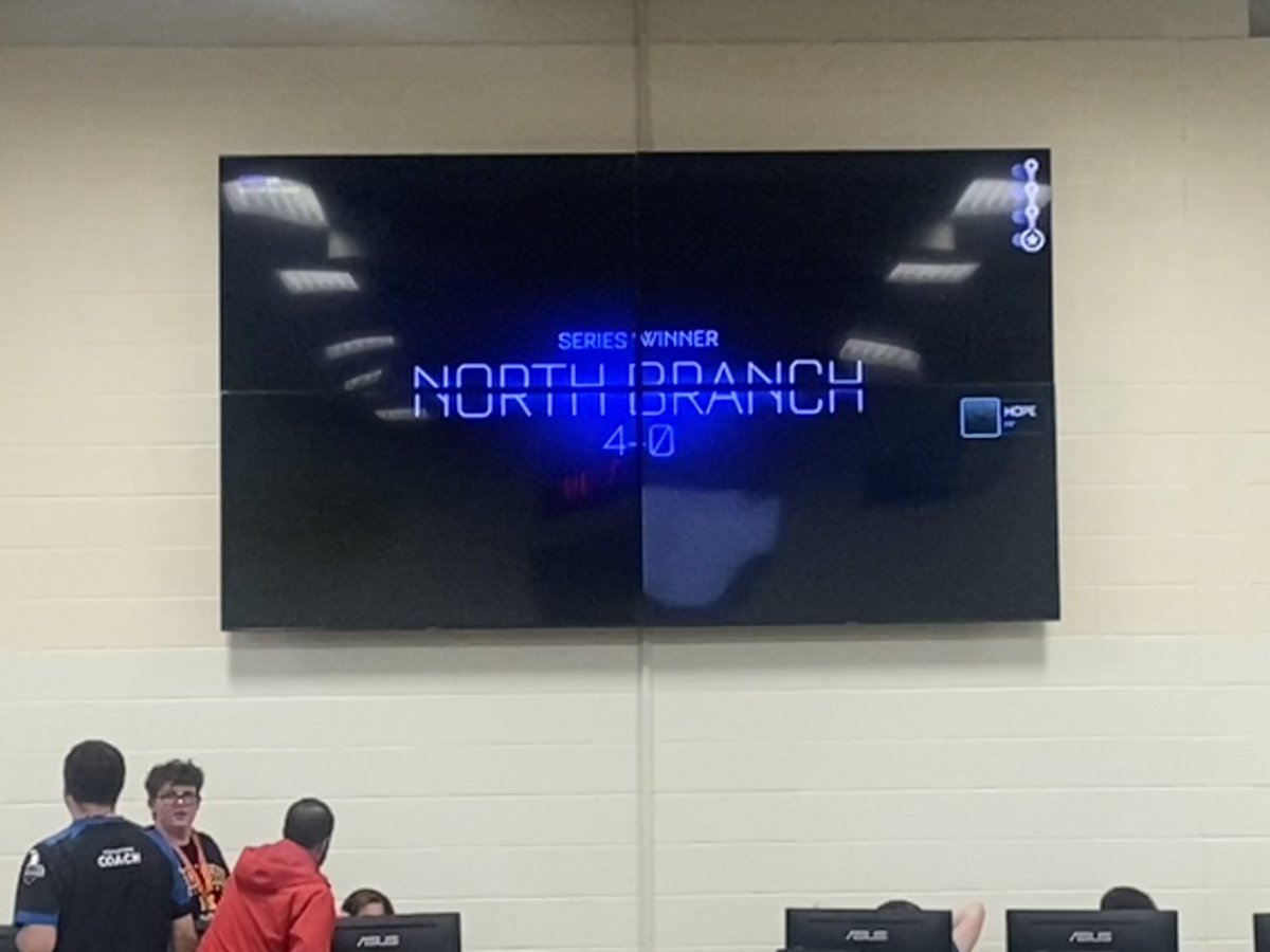 Congrats to North Branch- Ballistic Broncos winners of the Rocket League e-sports tournament. @MASSP_esports <a href="/massp/">Secondary Principals</a> <a href="/rcayce/">Ryan Cayce</a>