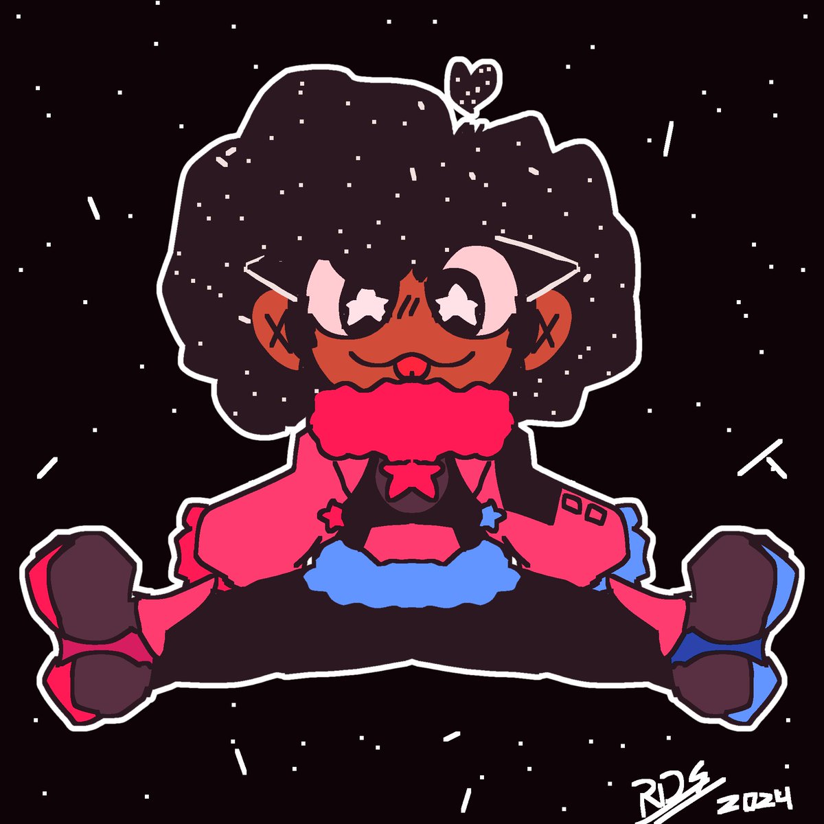 Sillyster_RDS's tweet photo. Yeesh been a bit huh? I'm still working on smth, but for now have this lil redraw of something I drew for @fazzinart forever ago, does this mean in back to regular art posts? Prolly not, but hey uhh, look at how much I improved yeah! https://t.co/ChmG9LjJA5