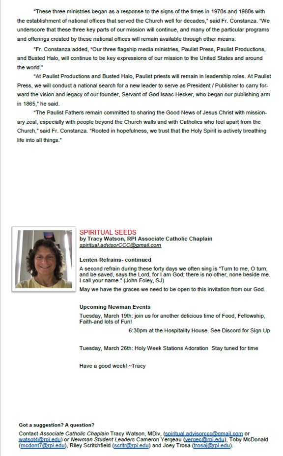 RPI_CCC's tweet image. 5th Sunday of Lent 🙏 conta.cc/43Aiwoh