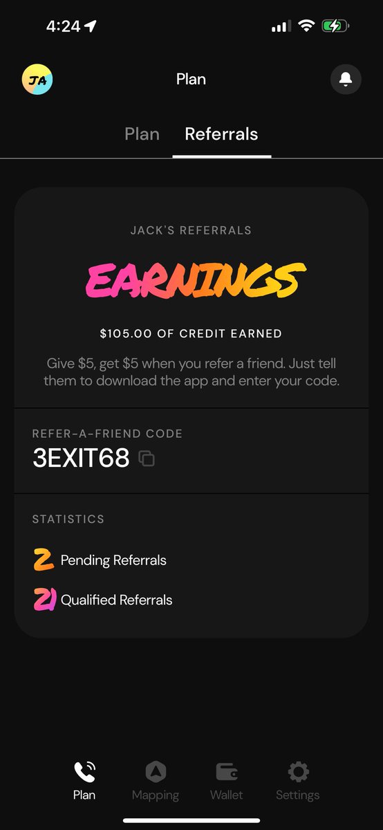 If anyone wants a Helium Mobile referral code, we’ll each get $5 and you’ll save hundreds on your wireless bills! Highly recommended <a href="/helium_mobile/">Helium Mobile 🆓 ☁️</a> 
Promo code: 3EXIT68