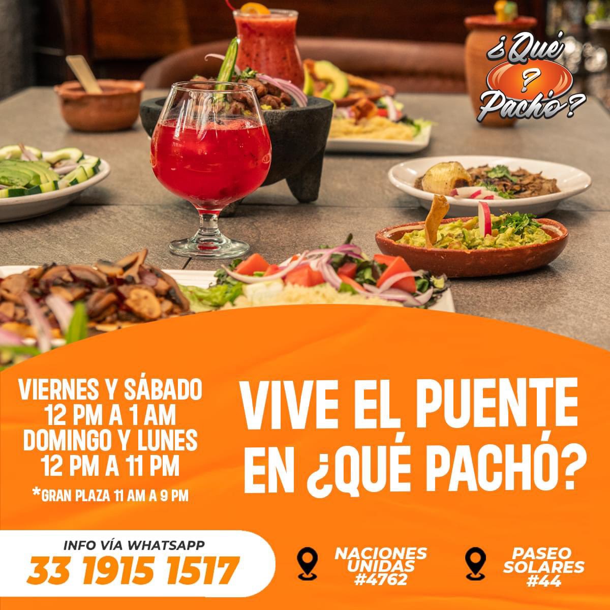 quepacho's tweet photo. Nueva sucursal Que Pacho, Solares, avenida Solares en la plaza los Cubos arriba de farmacias Guadalajara. Los esperamos.👏🏽👏🏽👏🏽👏🏽😀😀😀😀 #quepacho #karneensujugo #gdl #zapopan https://t.co/q5ZhPqbXG0