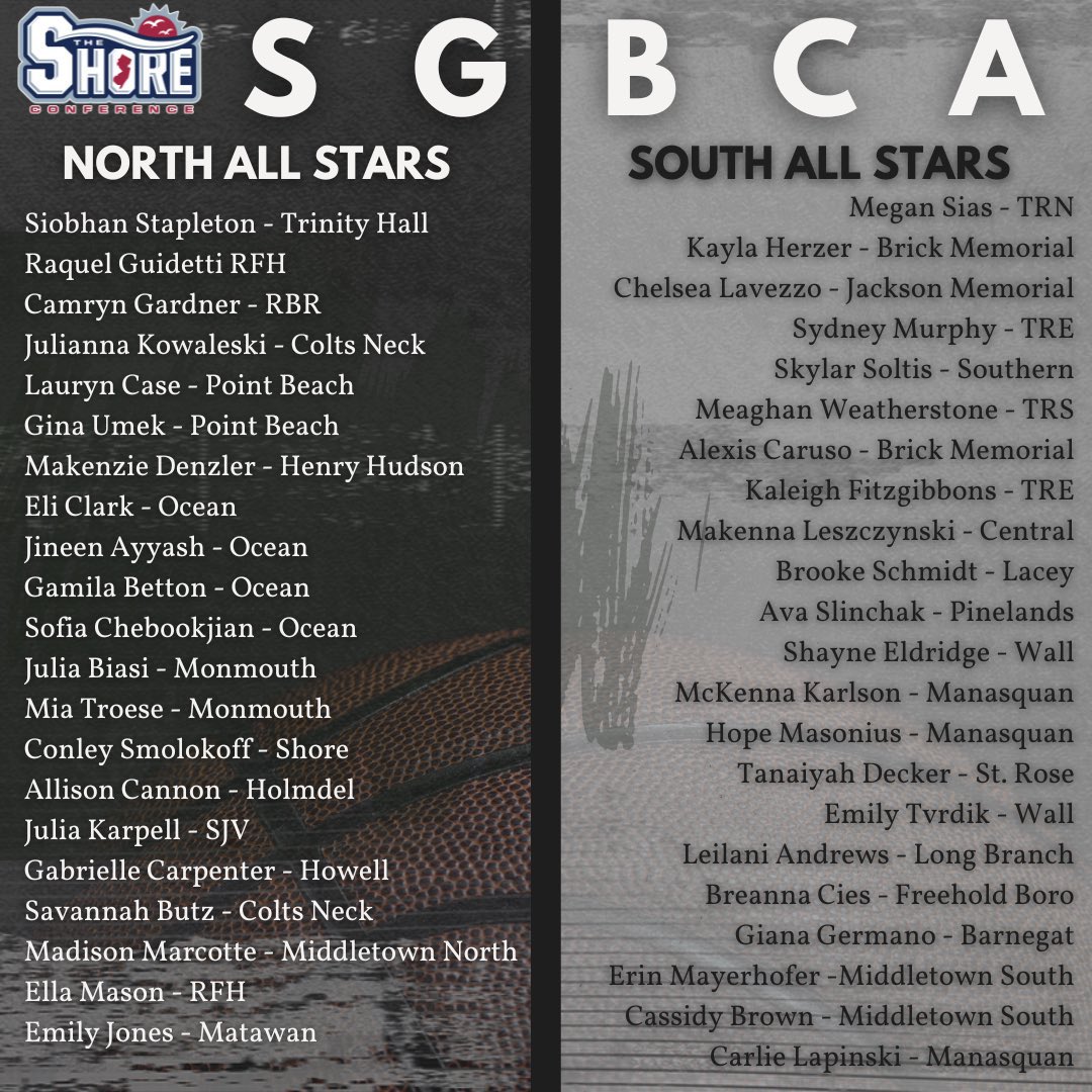 More post season honors for our girls!  Congratulations <a href="/lexicaruso3/">lexi caruso</a> and <a href="/KaylaHerzer52/">Kayla</a> for being named to the Shore Conference Senior All-Star game!! ❤️🐎🏀💪