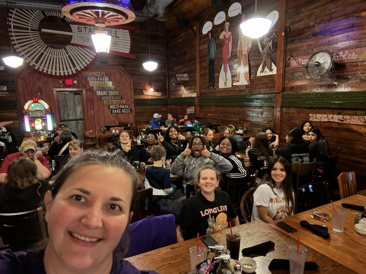 The night before @thswpa 5A-D2 state powerlifting meet!!!!! @MrsCoachFerg @rowe_coach @JanaRueter Almost time to go dominate and bring home some hardware!!!! #OTOTOF #CatsTakeState #TRC #CS