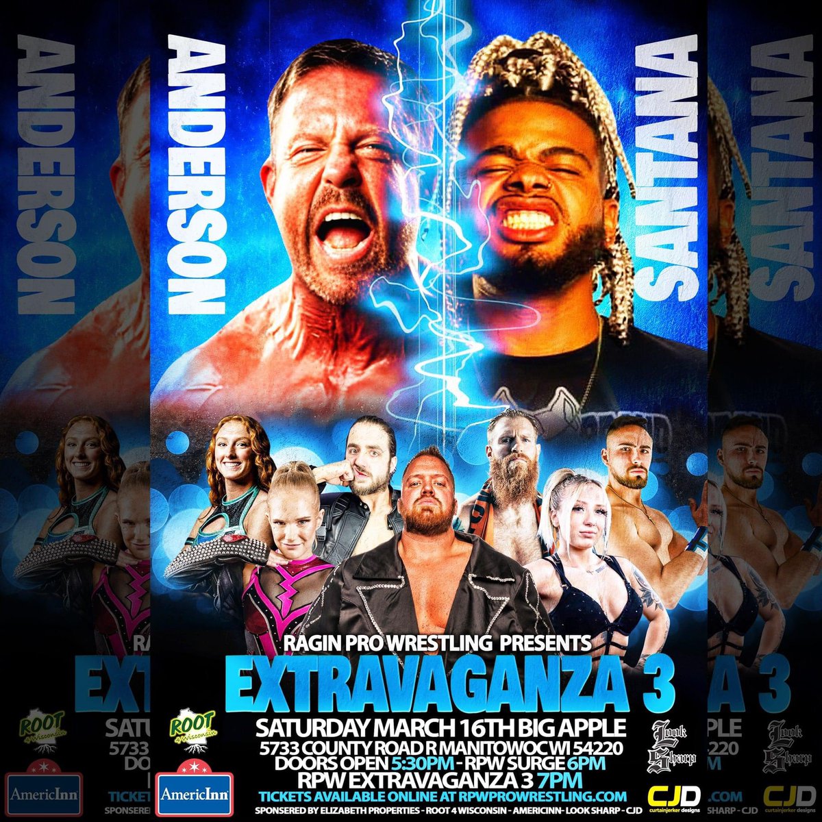 Ultimate Wrestling Trivia (@ultwrestrivia) on Twitter photo SATURDAY NIGHT!!🚨
Mr. Ken Anderson returns to Manitowoc, WI!!
Also appearing Australia’s own Shazza McKenzie who has appeared on #WWENXT & #AEW!
Get your tickets at RPWPROWRESTLING.COM!🔥
Doors open at 5:30PM, see you at the Big Apple! 🍎 #RPW <a href="/Shazza_McKenzie/">Shazza McKenzie / シャザ マッケンジー</a> SATURDAY NIGHT!!🚨
Mr. Ken Anderson returns to Manitowoc, WI!!
Also appearing Australia’s own Shazza McKenzie who has appeared on #WWENXT & #AEW!
Get your tickets at RPWPROWRESTLING.COM!🔥
Doors open at 5:30PM, see you at the Big Apple! 🍎 #RPW <a href="/Shazza_McKenzie/">Shazza McKenzie / シャザ マッケンジー</a>