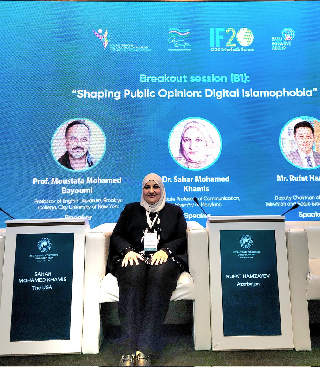 Today, March 15, is the #UN-launched #InternationalDayToCombatIslamophobia. I had the honor of speaking at the #International #Conference on #Islamophobia in #Baku, #Azerbaijan, March 8-9, titled 'Embracing #Diversity: Tackling Islamophobia in 2024.' It was a great experience!