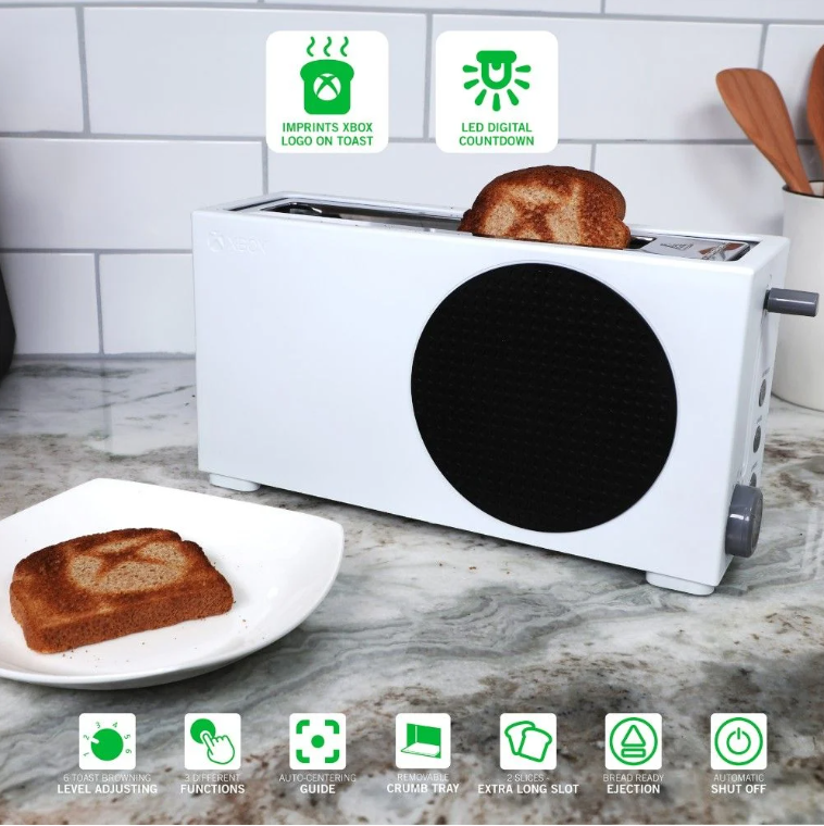 FurySevenSix's tweet photo. Do I need a new toaster: No
Am I going to buy a new toaster just because it's shaped like an #Xbox and leaves the Xbox Logo on the toast...
We all already know the answer to that. 😅
Shoutout to @TheGamesmenAU for enabling me once again.
https://t.co/Gvgy2vWAHZ
#XboxToaster https://t.co/NQqHblc41O