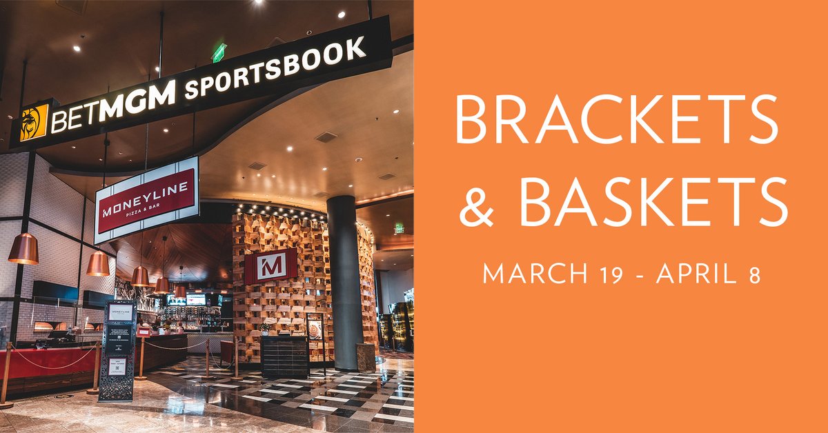 Courtside collegiate chaos in the heart of the casino. Explore reservations and more at Moneyline Pizza & Bar and @BetMGM: spr.ly/6018kb3vn