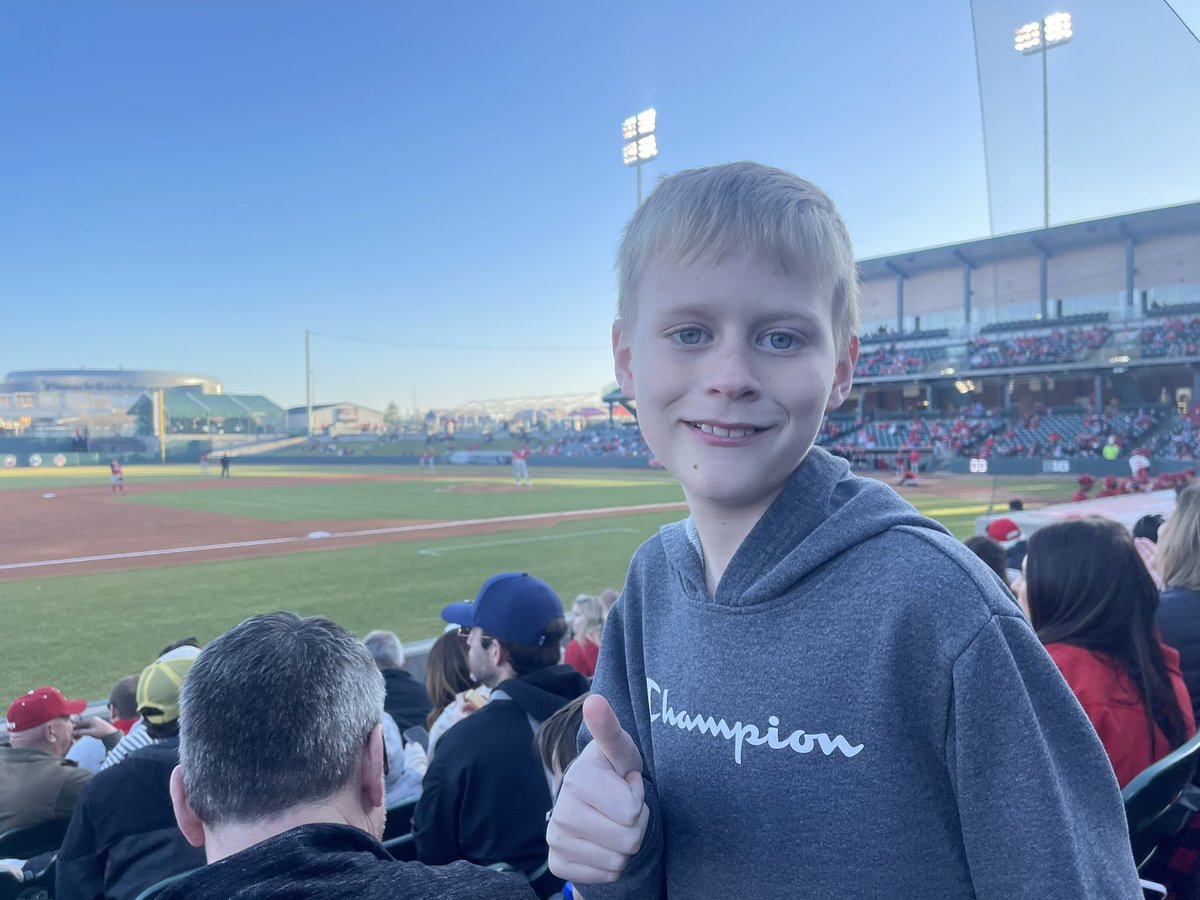 Great day at the ballpark! ⚾️ #huskers #gbr <a href="/HuskerBaseball/">Nebraska Baseball</a> <a href="/Huskers/">Nebraska Huskers</a>